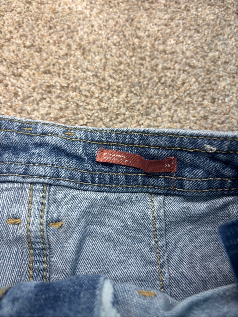 Anthropologie Pilcro The Carpenter Wide-Leg Jeans - 25 Waist - Picture 13 of 15